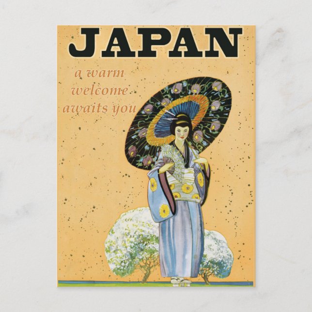 Japan Resa vykort (Framsida)