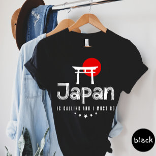 Japan ringer och jag måste gå till T-shirt