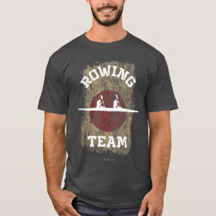 Japan Roring Team Oarswomen Rower Girl Rving T-Sh T Shirt