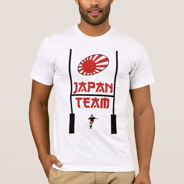 Japan Rugbyskjorta Tee (Framsida)