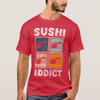 Japan Running Sushi Food Nori friend T Shirt
