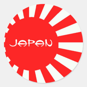 JAPAN RUNT KLISTERMÄRKE