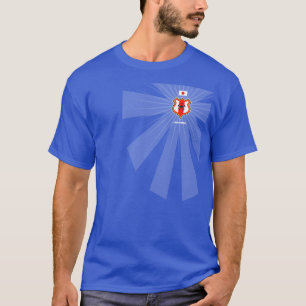 Japan Samurai Blue fotbollskjorta Tröja