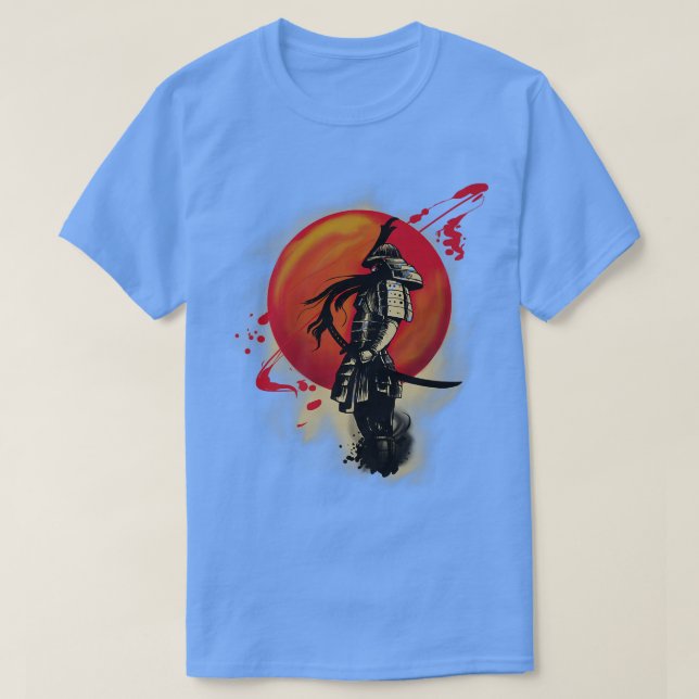 Japan Samurai Bushido Code Gift  T Shirt (Design framsida)