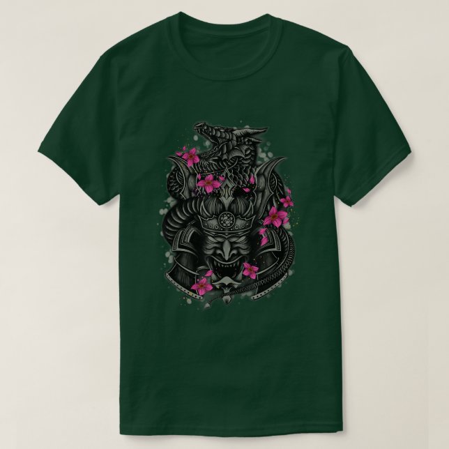 Japan Samurai Bushido Code Gift T-Shirt Copy Copy  (Design framsida)