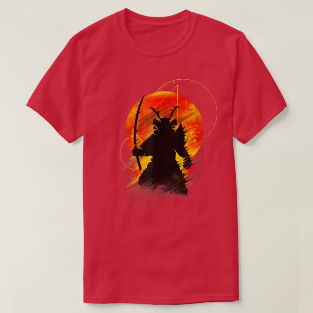 Japan Samurai Bushido-kod 1 T Shirt (Design framsida)