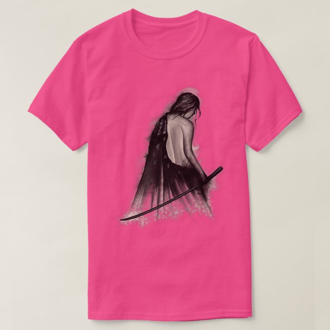 Japan Samurai Martial Arts Premium T-Shirt (Design framsida)