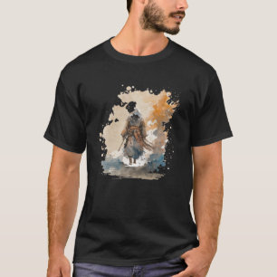 Japan Samurai Retro Vintage Sword Warrior japansk T Shirt