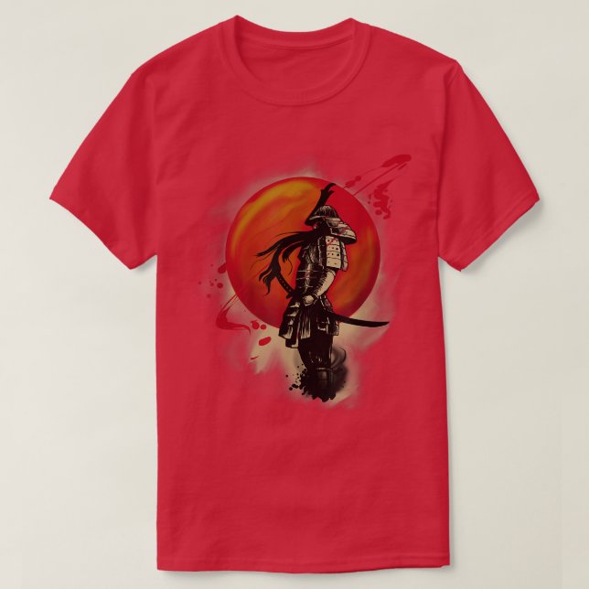 Japan Samurai Warrior T-Shirt Copy Copy Copy Copy  (Design framsida)