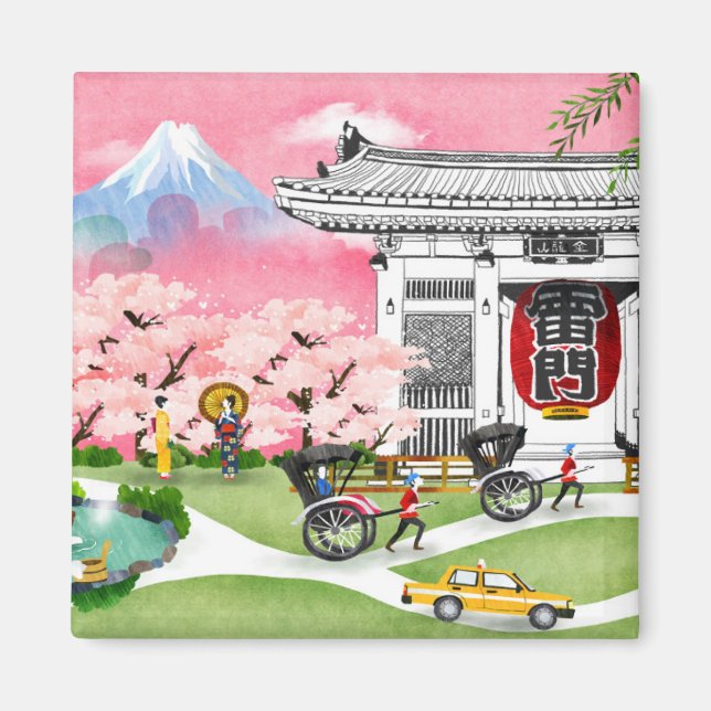 Japan Scene Magnet (Framsidan)