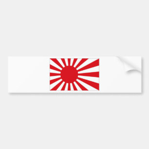 Japan sjö- Ensign Bildekal