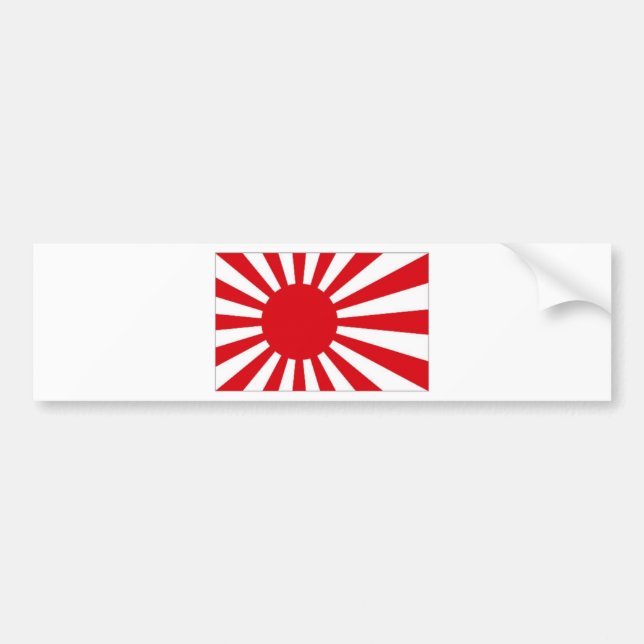 Japan sjö- Ensign Bildekal (Framsidan)