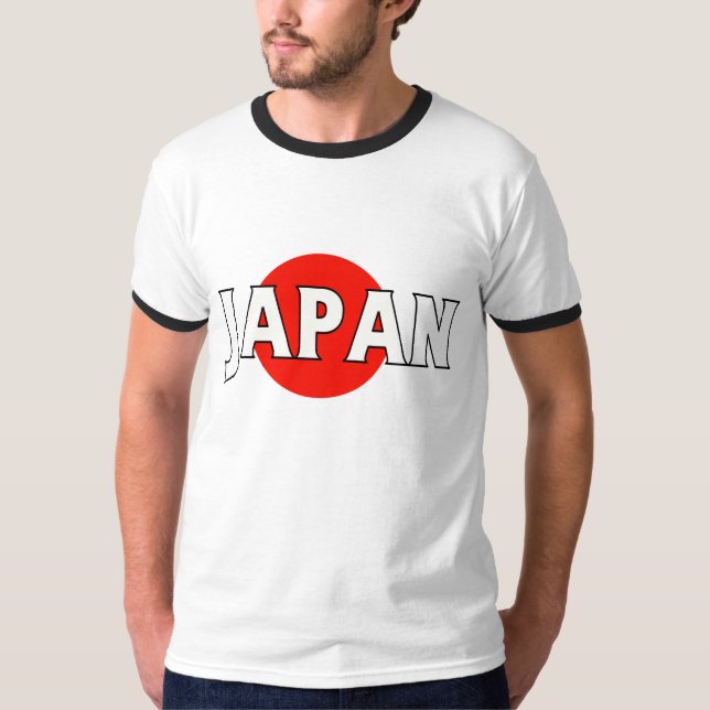 Japan skjorta tee shirt (Framsida)