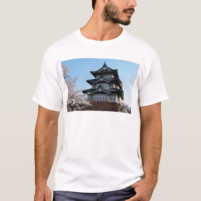 Japan Slott Byggnader Arkitektur Historisk Tröja (Framsida)
