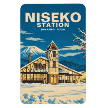 Japan Snökultur Niseko Station ニセコ駅