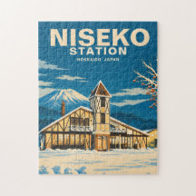 Japan Snökultur Niseko Station ニセコ駅