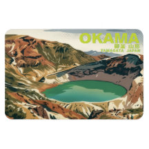 Japan Snökultur Okama Yamagata 御釜 山形