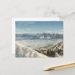 Japan Snow Culture Togari Onsen 戸狩温泉 - ポストカード Vykort