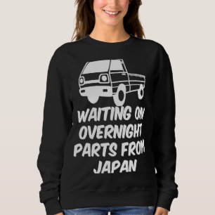 Japan som väntar på Mini Lastbil Kei-bilen 4 wd av T Shirt