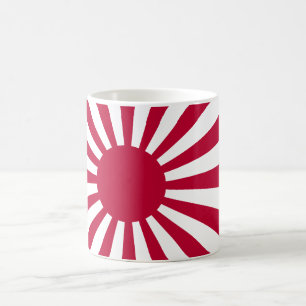 Japan Stigning Sol Flagga Kaffemugg