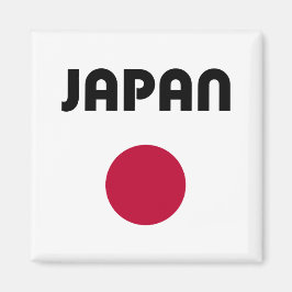 Japan Stor Röd Punkt Ljus Färg Magnet