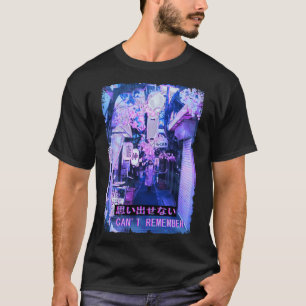Japan Street Mode Vaporwave Glitch Tokyo Natt T Shirt