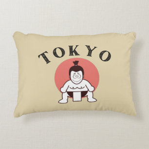 Japan Sumo Tokyo - Son till Sol Prydnadskudde