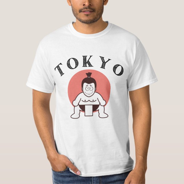 Japan Sumo Tokyo - Son till Sol T Shirt (Framsida)
