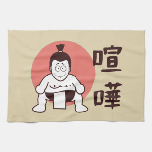 Japan Sumo, Tokyo - Traditional Japanskt Sumo Kökshandduk