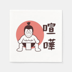 Japan Sumo, Tokyo - Traditional Japanskt Sumo Pappersservett