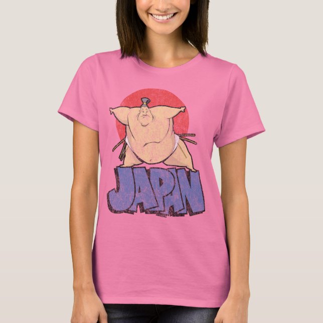 Japan Sumo Vintage Tröja (Framsida)
