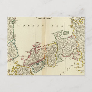 Japan, Sydkorea Vykort
