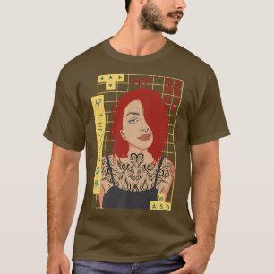 Japan Tattoo Tattoed Gamer Girl Anime Gaming WASD T Shirt