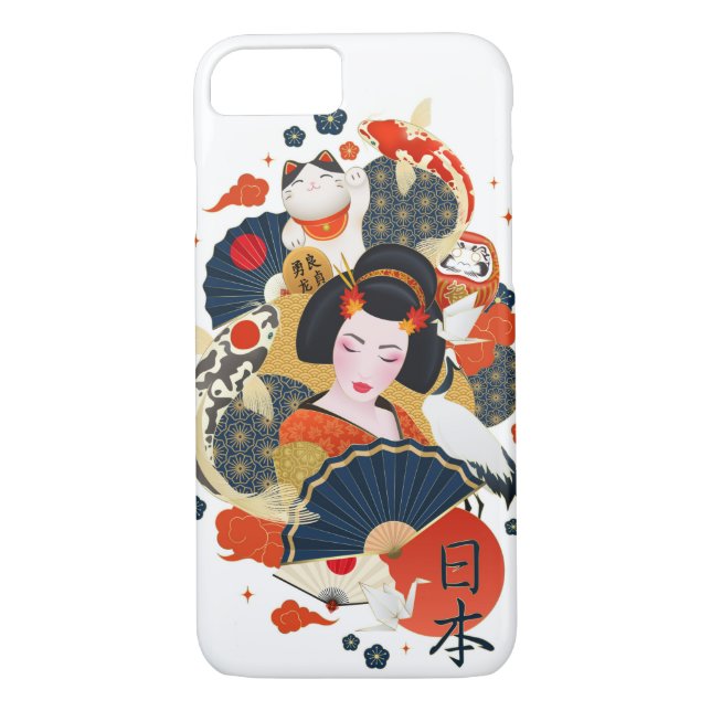 Japan Thmet Case-Mate iPhone Skal (Baksida)