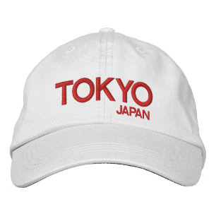 Japan - Tokyo-justerbar hatt Broderad Keps