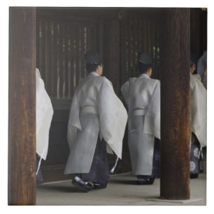 Japan, Tokyo, Meiji-schrinens höstfestival Kakelplatta