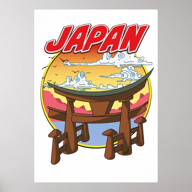 Japan Tori Poster (Framsidan)