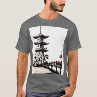 Japan torn bridge 2 t shirt