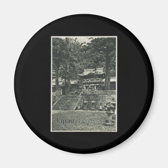 Japan Toshogu Shrine Nikko Magnet (Framsidan)