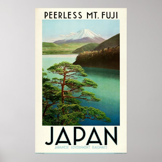 Japan Travel Poster (Framsidan)