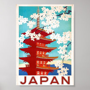 Japan Travel Poster