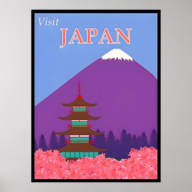 Japan Travel Poster (Framsidan)