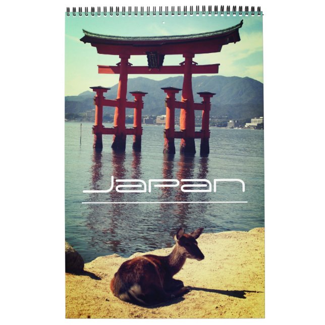 japan travels kalender (Omslag)