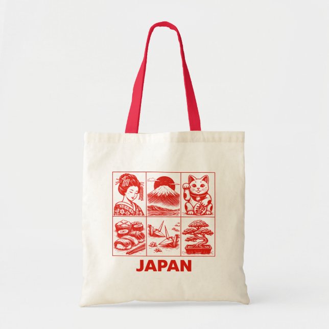 Japan  tygkasse (Framsidan)
