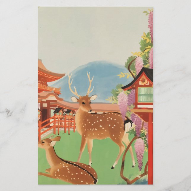 Japan, vintage resor 1930 (Framsida)