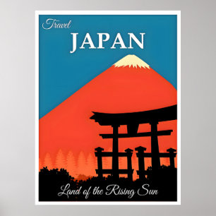 Japan Vintage resor Poster