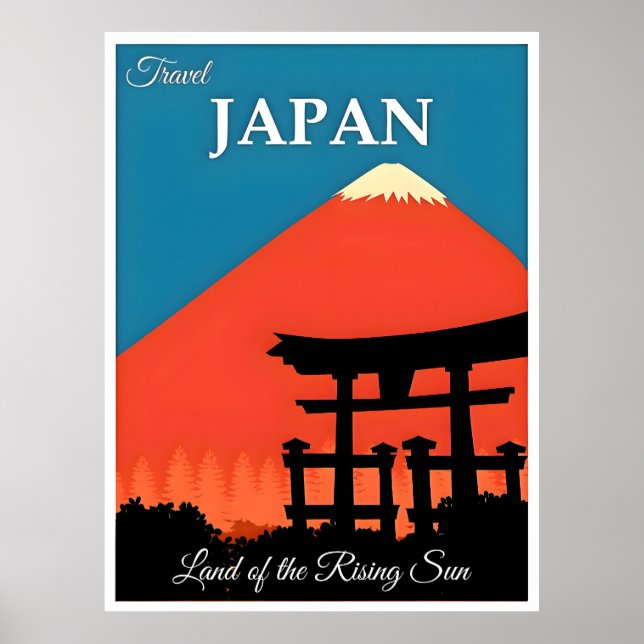 Japan Vintage resor Poster (Framsidan)