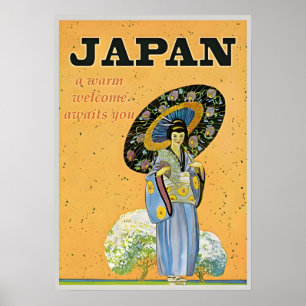 Japan Vintage resor Poster