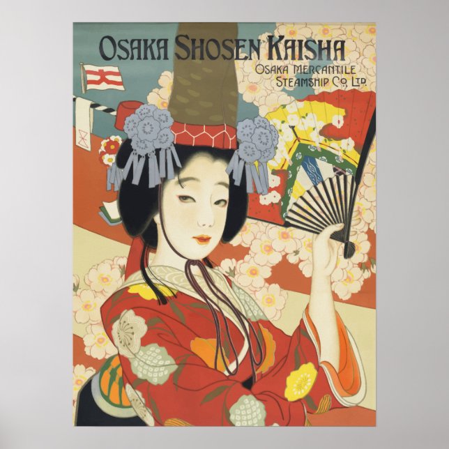 Japan Vintage resor Poster (Framsidan)