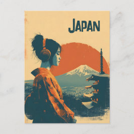 Japan vintage vykort